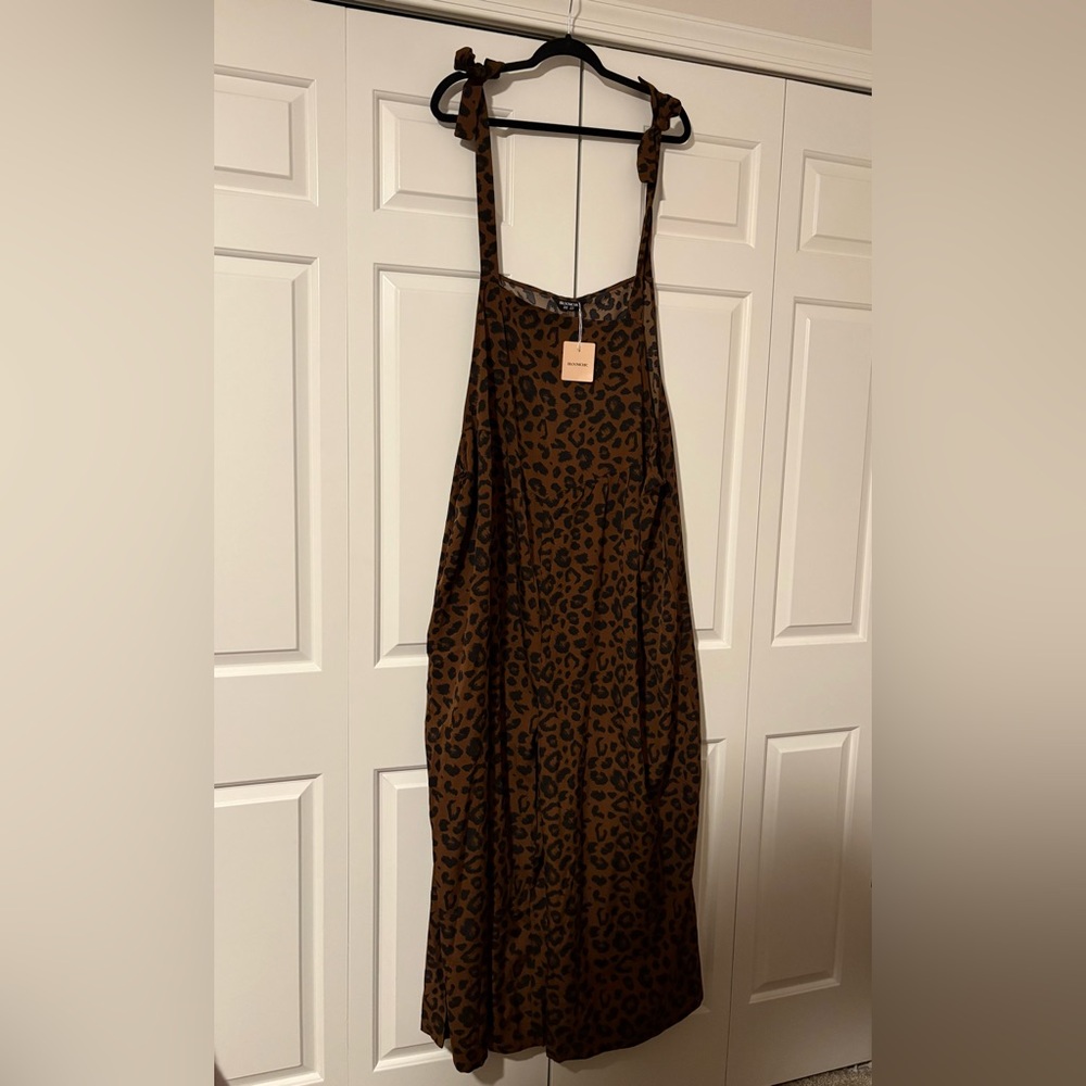 BloomChic Animal Print Jumpsuit